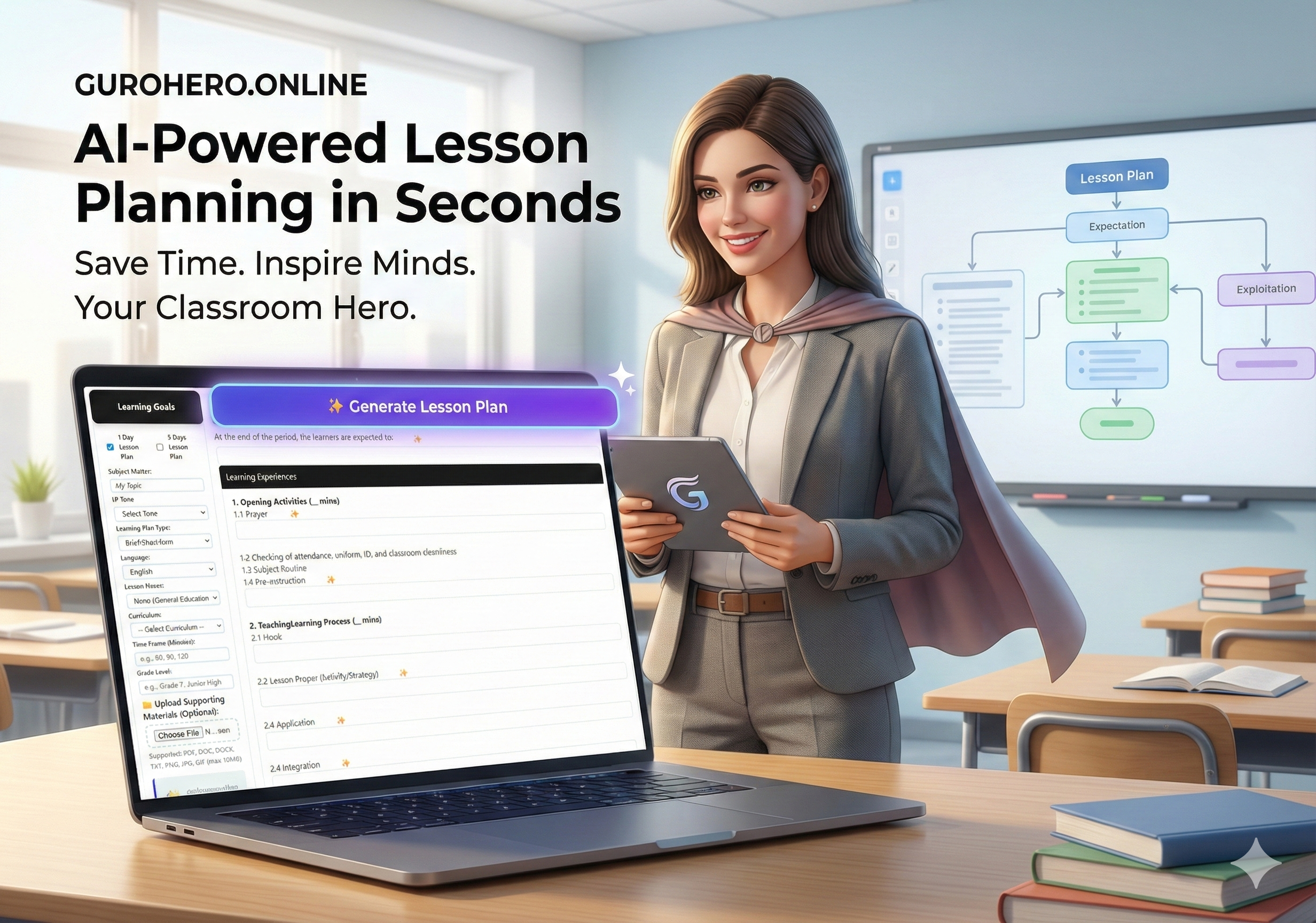 GuroHero AI Features